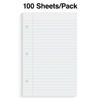 Staples 200055 College Ruled Filler Paper 5 1/2-Inch x 8