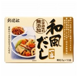 Sokensha Japanese Style Dashi Ichiban (0.3 oz (8 g) x 10 Bags x 2 JAN: 4901735019236