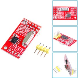 Youmile 2pcs AD7705 Dual 16-Bit ADC Data Acquisition Module Input Gain Programmable SPI Interface TM7705 with NRF24L01 Adapter DuPont Cable