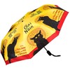 VON LILIENFELD® Folding Pocket Umbrella Automatic Telescopic Motif Women CatChat
