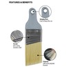 ROLLINGDOG 2" Small Cutting in Paint Brush - with Easy