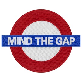 The Underground Mind The Gap Patch Embroidered Badge Biker Applique Iron On Sew On Emblem