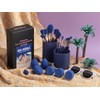 BS-MALL 18 Pcs Makeup Brushes Set With 7 Beauty Blender
