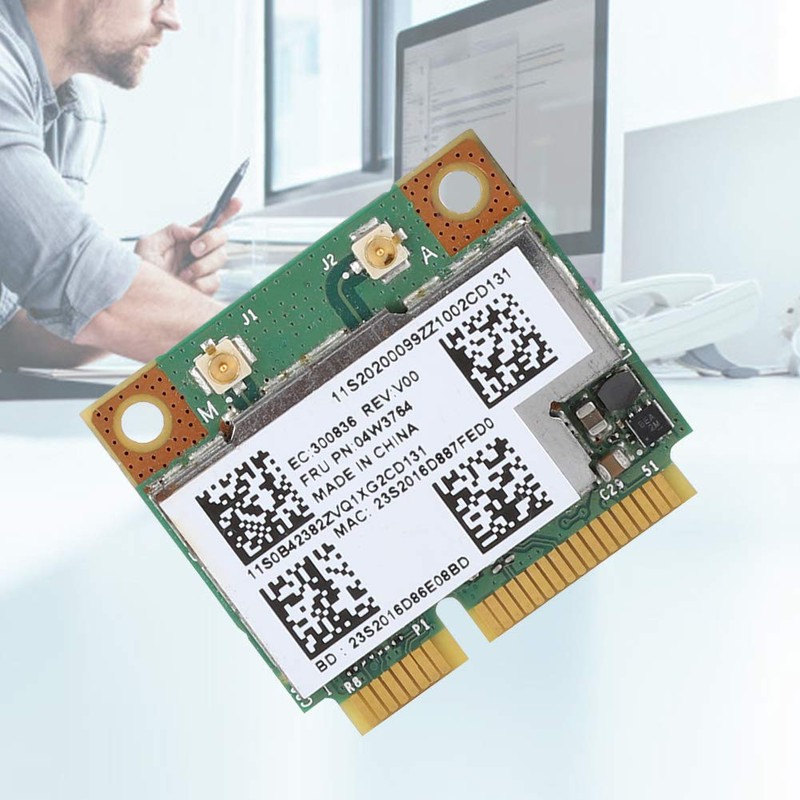 ciciglow PCI-E Network Card BCM943228HMB 2.4G + 5G Dual Band