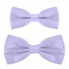 DonDon Father-son bow tie set in partner look, already tied