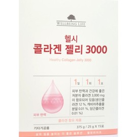 Coreana Wellbeing Life Healthy Collagen Stick 3000 (25g x 15 packets) / 코리아나 웰빙라이프 헬시 콜라겐 스틱3000(25gX15포)