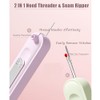 3PCS Upgraded 2-in-1 Needle Threader and Seam Ripper Tool for