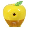 Deli Apple Shaped Pencil Sharpener Assorted in Colors