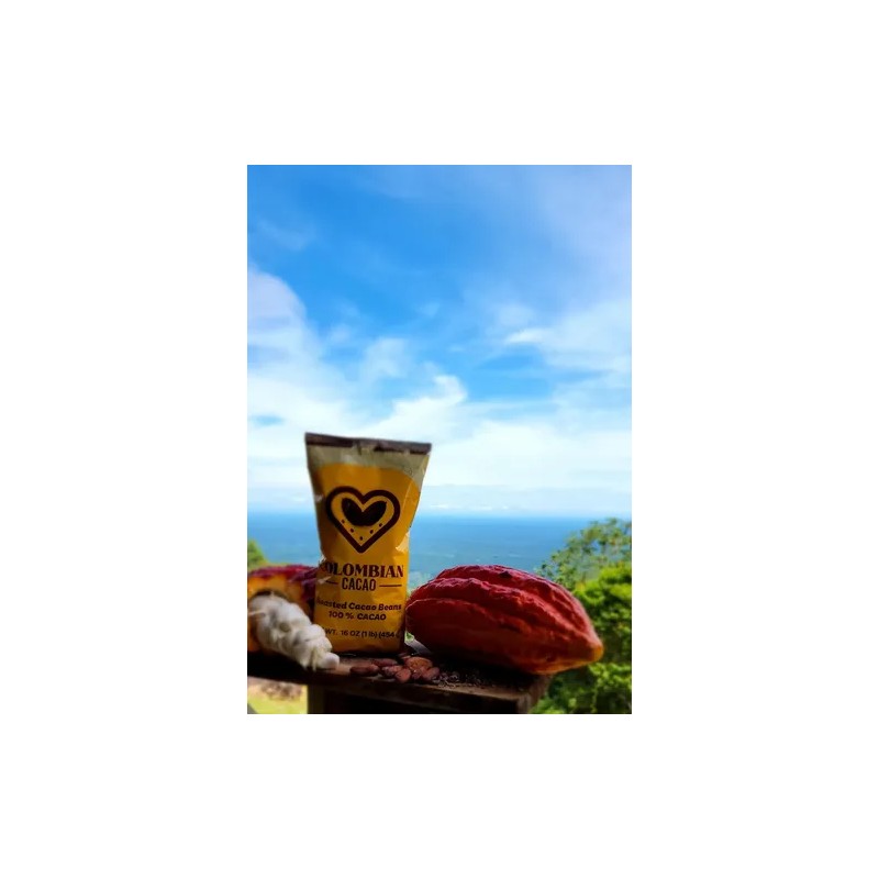 Colombian Cacao Granos De Cacao Crudos 100% Puros De