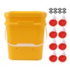Automatic Chicken Waterer Cup with 12L Handheld Barrel Poultry Drinking