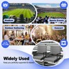 Gowintech 2 Packs Foldable Stadium Seats with 5 Adjustable Locking