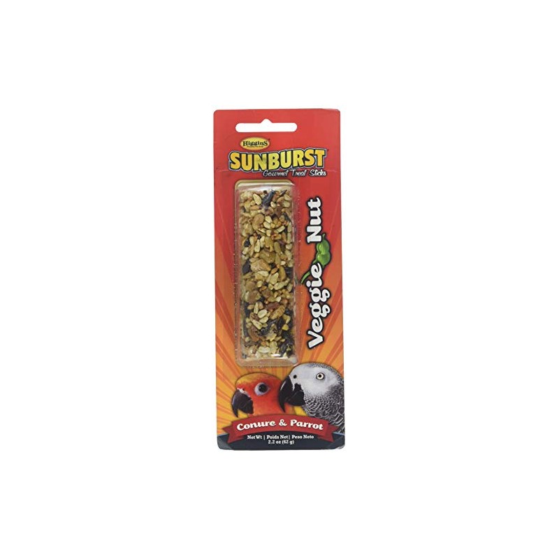 Higgins Group Higgins Veggie Nut Stix Parrot 1.8 Oz Treat,