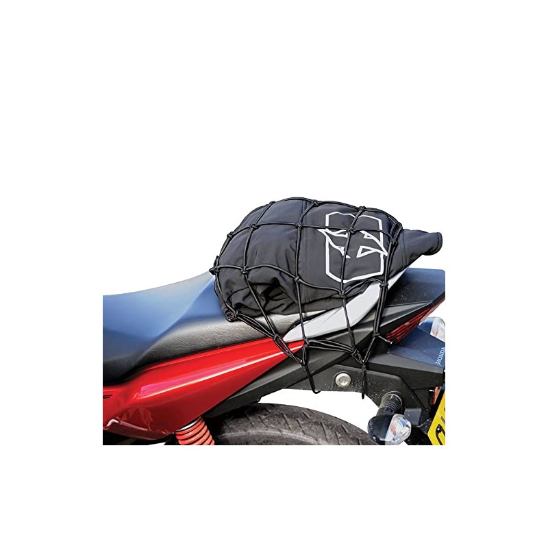 Oxford Cargo Net Strong Elasticated Webbing with Nylon Coated Steel