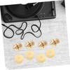 Gatuida 4pcs Speaker Isolation Spikes Copper Alloy Audio Feet for
