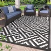 GENIMO 5x8 Outdoor Rug Waterproof, Reversible Mats, Outdoor Area Rug,