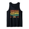 Funny Running Turkey Trot Squad Thanksgiving Fall Saying Tank Top