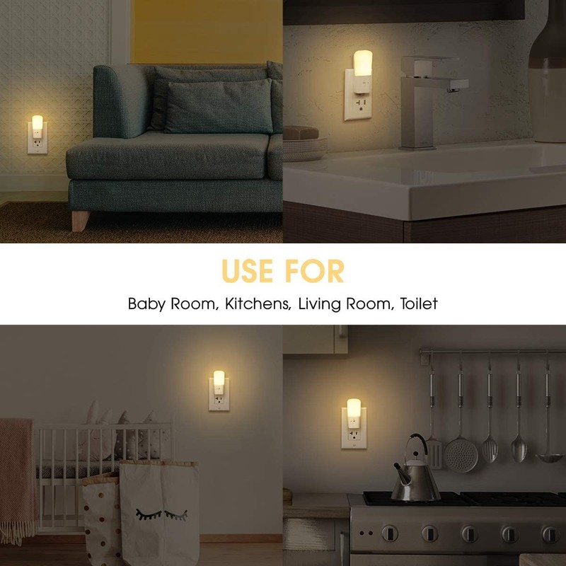 LOHAS Plug in Night Light, Dimmable LED Night Lights With