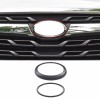 carmotion88 Matte Black Front Rear Emblem Trim Ring Badge Kit