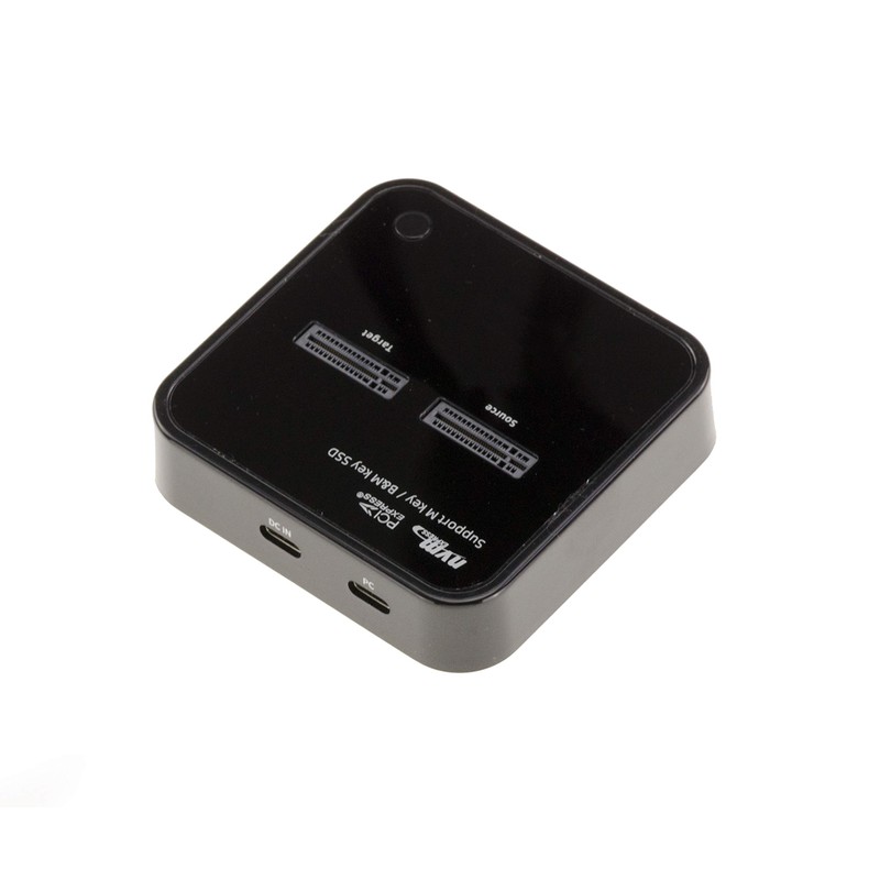 KALEA-INFORMATIQUE USB Docking Station for 2 NGFF NVMe M2 SSDs.