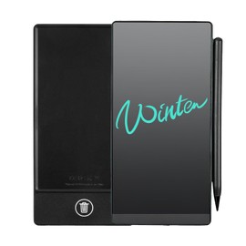 6.5" LCD Writing Tablet for Adults Reusable Digital Notepad with Pen Office Electronic Notebook with Hall Switch Electronic Drawing Pad with Lock Function Writing Pad for Notes Doodles Messages