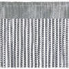 String curtain with pull-through bars, lurex-look curtain, elegant and stylish