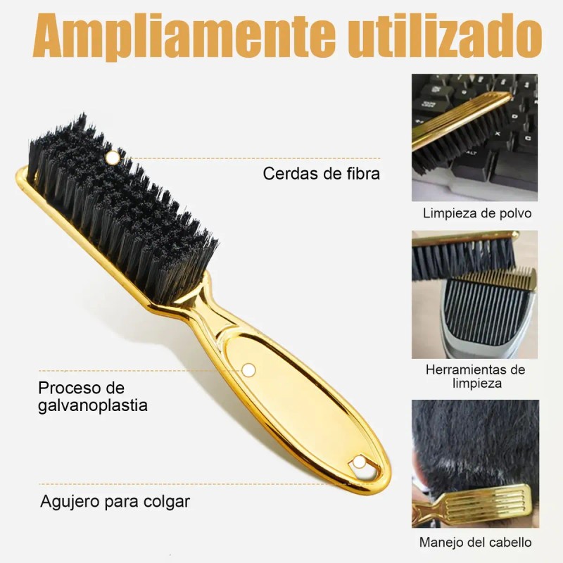 4 Piezas Peine De Acero Inoxidable Para Barbería