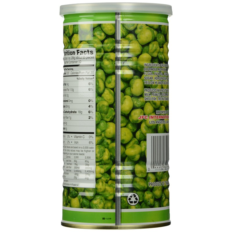 Hapi Hot Wasabi Peas, 9.9 Ounce