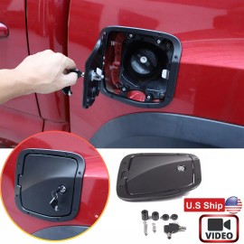 carpart2021 Replacement Door Fuel Tank Cover W/ Lock Locking Gas Cap For Toyota Tacoma 16+