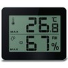 Technoline Modern Front, Coloured Display, Touch Sensor for Lighting, Black