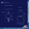 Solenoid Cartridge Valve, Normally-Closed Two-Way Two-Position Bi-Directional Hydraulic Solenoid Valve