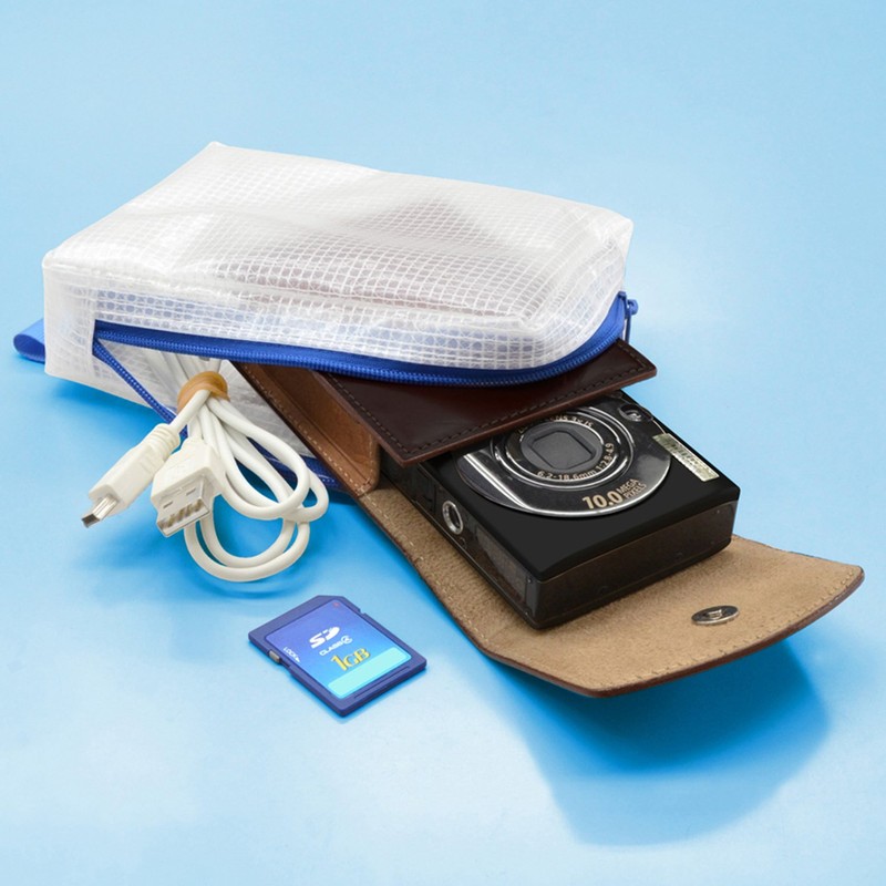 Magex MMCL-A7 Mesh Case for Storage Organization, Gusset, A7, Translucent