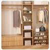 Varhomax Bamboo Shoe Rack Organizer for Closet and Entryway, 4