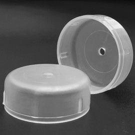 HDbonemu 36 Pack 1.25" Wrought Iron Patio Furniture Glides Outdoor Chair Leg Floor Protectors-Clear …