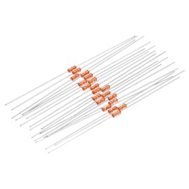 sourcing map 20pcs 20K Ohm NTC Thermistors Resistors, MF58 3950B 5% Thermistor Temperature Sensors
