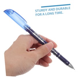 Operitacx Set of 12 Erasable Pen, Fine Pen, Signature Pen, Erasable Pens, Blue Gel Pen with Rolling Ball, Erasable Pens, Fine Tip, Ink, Bulk Goods, Child China