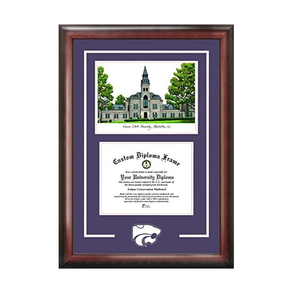Campus Images Kansas State University Spirit Graduate Frame