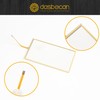 Dasbecan 7" Touch Screen Digitizer Glass Compatible with Chevy Spark