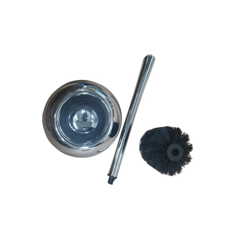 EVIDECO Bathroom Free Standing Toilet Bowl Brush and Holder PISE,