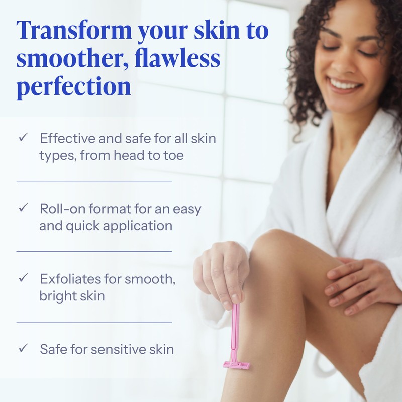 Tend Skin Razor Bump Solution Refillable Roll-On Solution For Unsightly