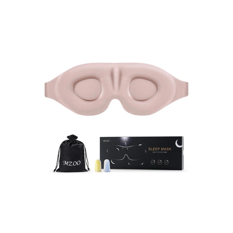 ZGGCD 3-pack MZOO Sleep Mask for Side Sleeper Women Men,