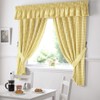 Alan Symonds Gingham Pelmet, Yellow
