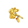 ARFUKA Keyring Rabbit Pendant Keychain Metal Key Ring Charm Jewellery