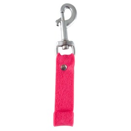 PFIFF 102918 Whip Holder Felt Material Saddle Holder for Whip Pink One Size