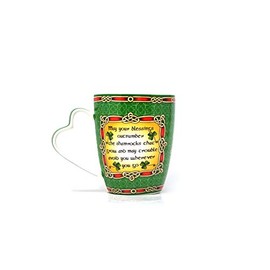 Clara Crafts Lucky Shamrock Mug - Emerald Isle