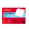 Herlitz A5 A-Z Guide Card/ Index Cards Register - White