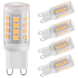 G9 LED Bulbs 2 W Neutral White 4000 K, 280LM G9 LED Bulb, Equivalent to 28 W Halogen Bulb, No Flickering LED G9 Bulb, AC 220-240 V, 360° Beam Angle, Pack of 5