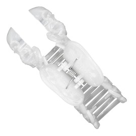 Gothic Skull Skeleton Ribcage Claw Horror Hair Clip (Glow in the Dark)