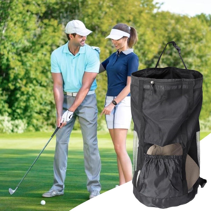 Golf Cart Storage Bag, Large Capacity Golf Cart Extension Storage