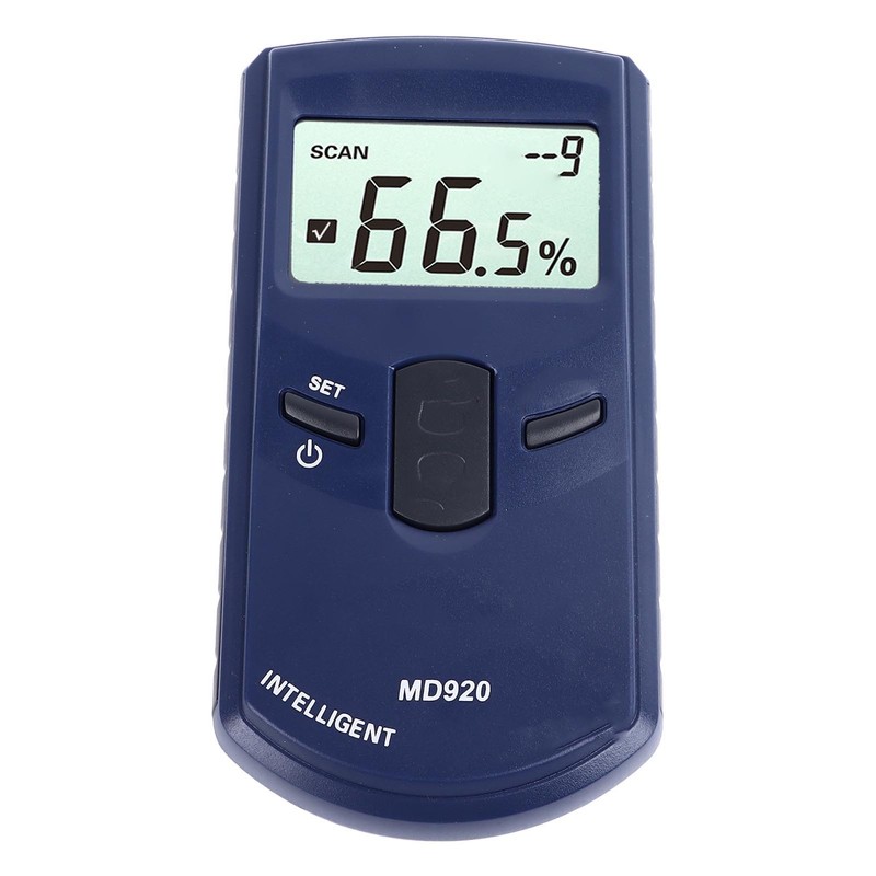 2 in 1 Moisture Meter High Accuracy LCD Display Density