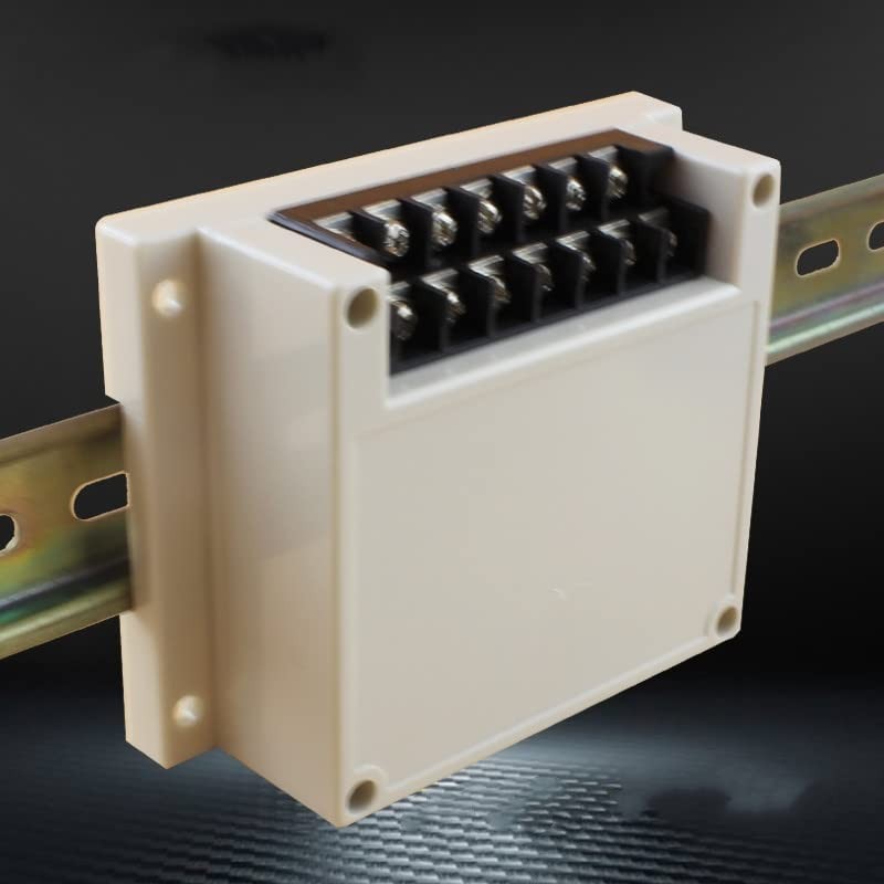 Heyiarbeit 1Pcs 5.71"x3.54"x1.57" ABS White Dustproof Electronic Junction Box Enclosure